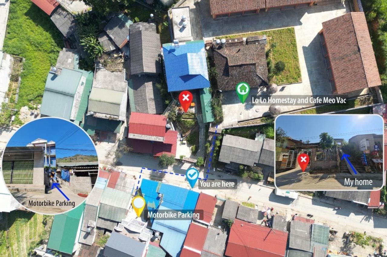 Lo Lo Homestay & Cafe Meo Vac Exterior photo