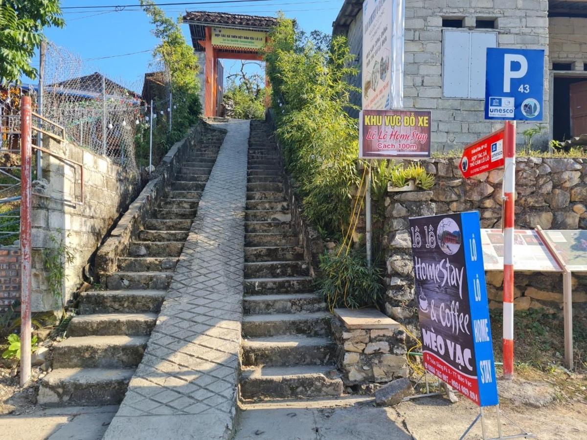 Lo Lo Homestay & Cafe Meo Vac Exterior photo